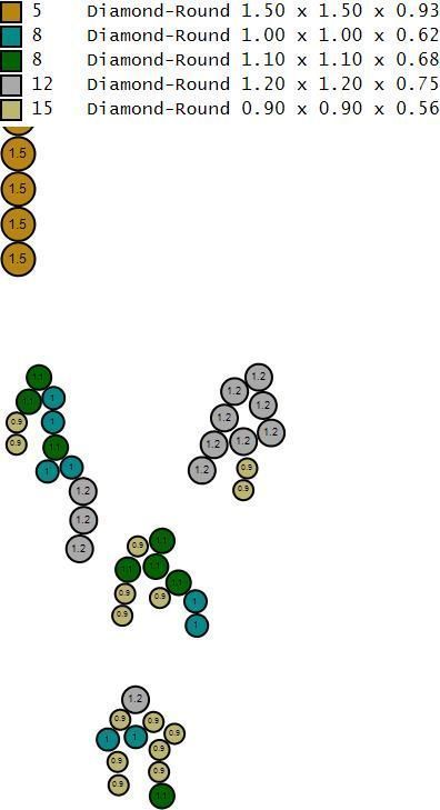 Alphabet Latter hiphop Pendent 3D print model_12