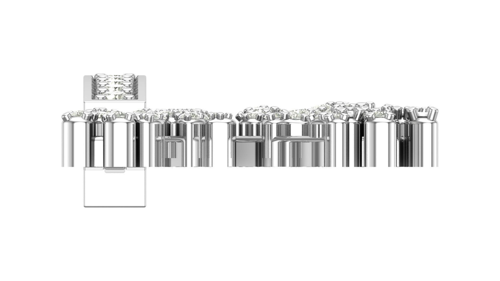 Alphabet Latter hiphop Pendent 3D print model_6