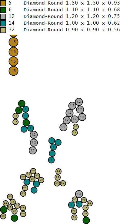 Alphabet Latter hiphop Pendent 3D print model_9