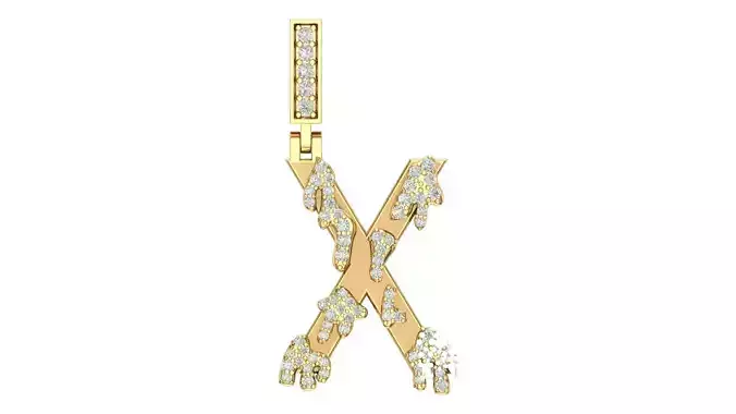 Alphabet Latter hiphop Pendent