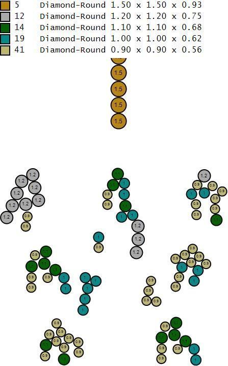 Alphabet Latter hiphop Pendent 3D print model_4