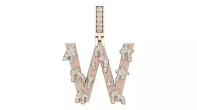 Alphabet Latter hiphop Pendent