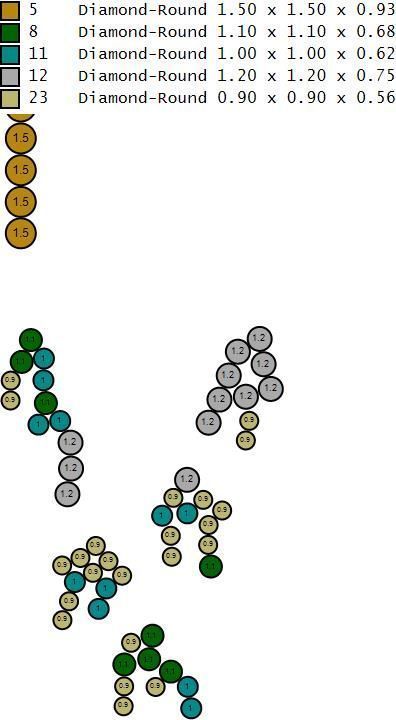 Alphabet Latter hiphop Pendent 3D print model_12