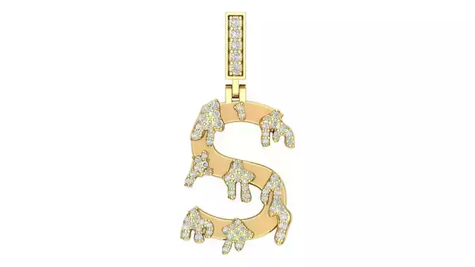 Alphabet Latter hiphop Pendent