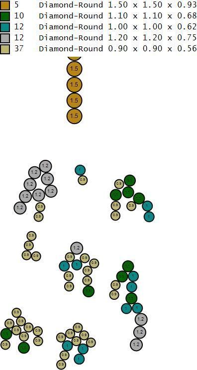 Alphabet Latter hiphop Pendent 3D print model_12