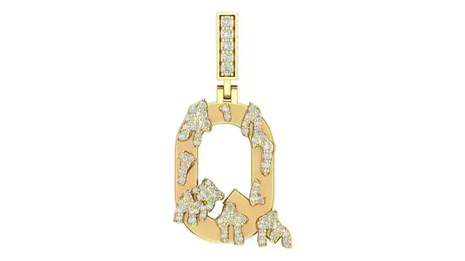 Alphabet Latter hiphop Pendent