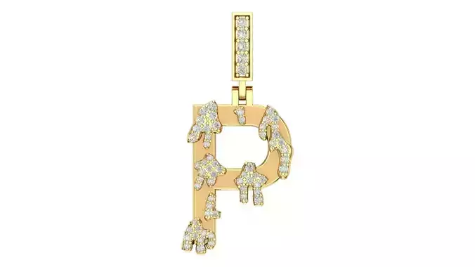 Alphabet Latter hiphop Pendent