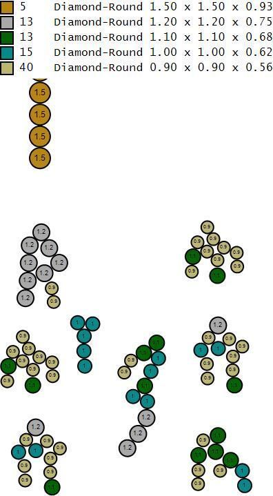 Alphabet Latter hiphop Pendent 3D print model_12