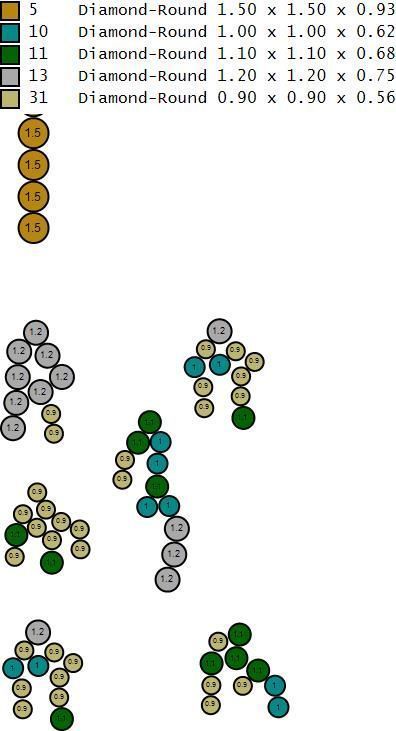 Alphabet Latter hiphop Pendent 3D print model_12