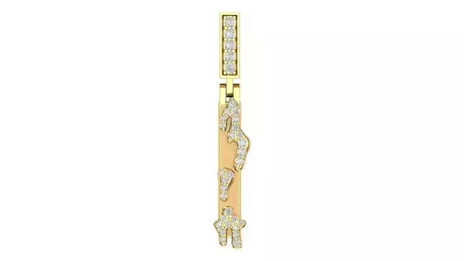 Alphabet Latter hiphop Pendent