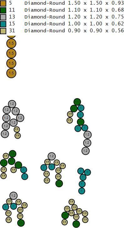 Alphabet Latter hiphop Pendent 3D print model_13