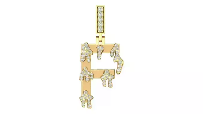 Alphabet Latter hiphop Pendent