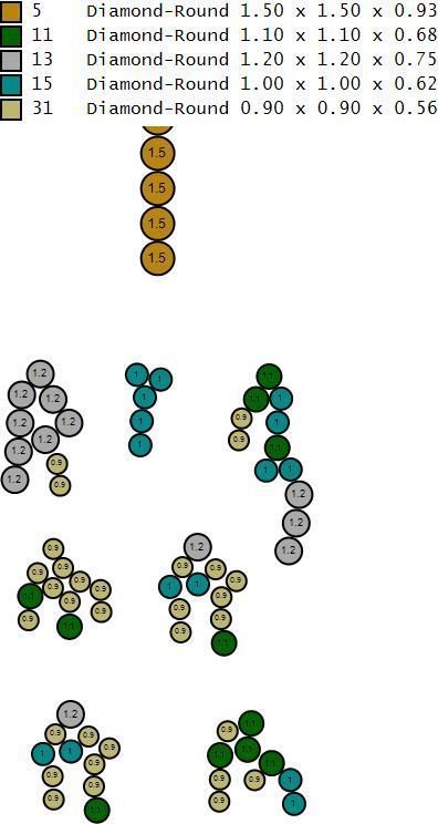 Alphabet Latter hiphop Pendent 3D print model_13