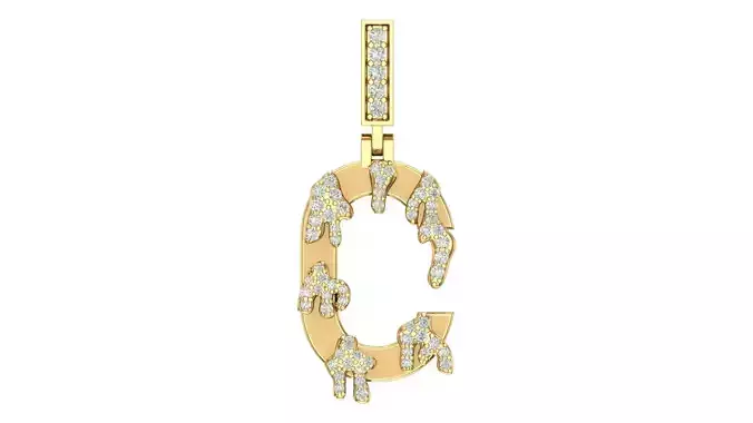 Alphabet Latter hiphop Pendent