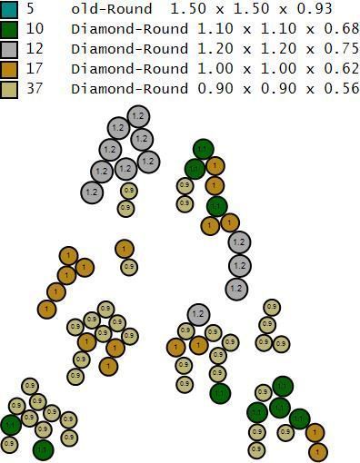 Alphabet Latter hiphop Pendent 3D print model_13