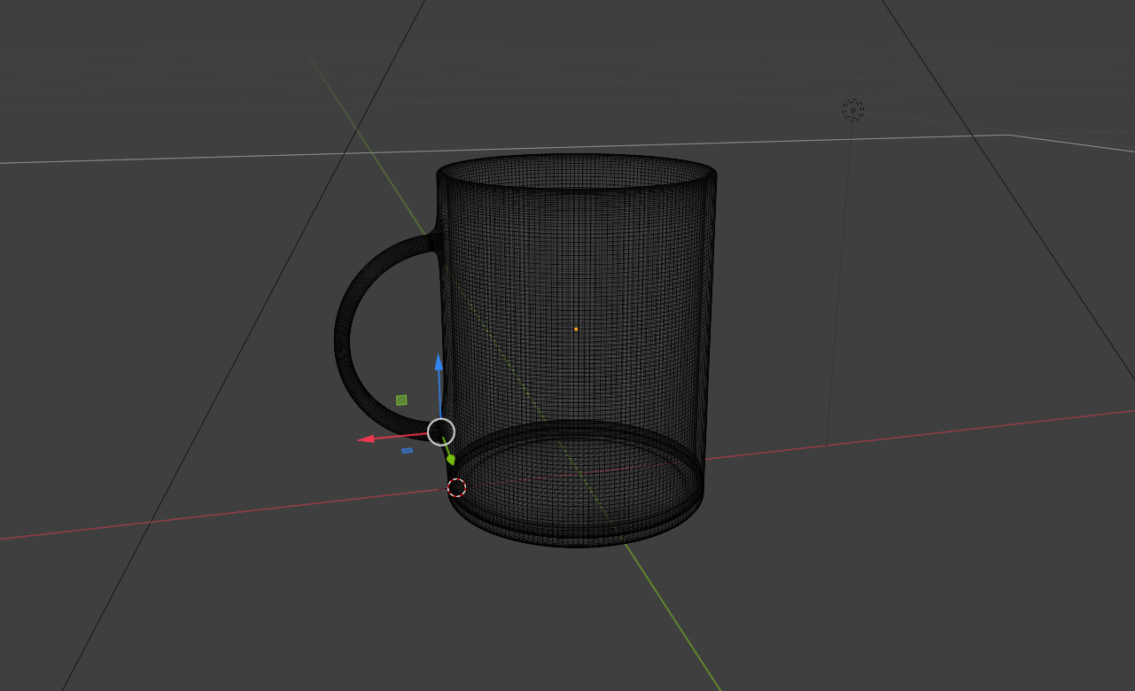 Stylish Ceramic Coffee Mug - 3D Model Free 3D model_1