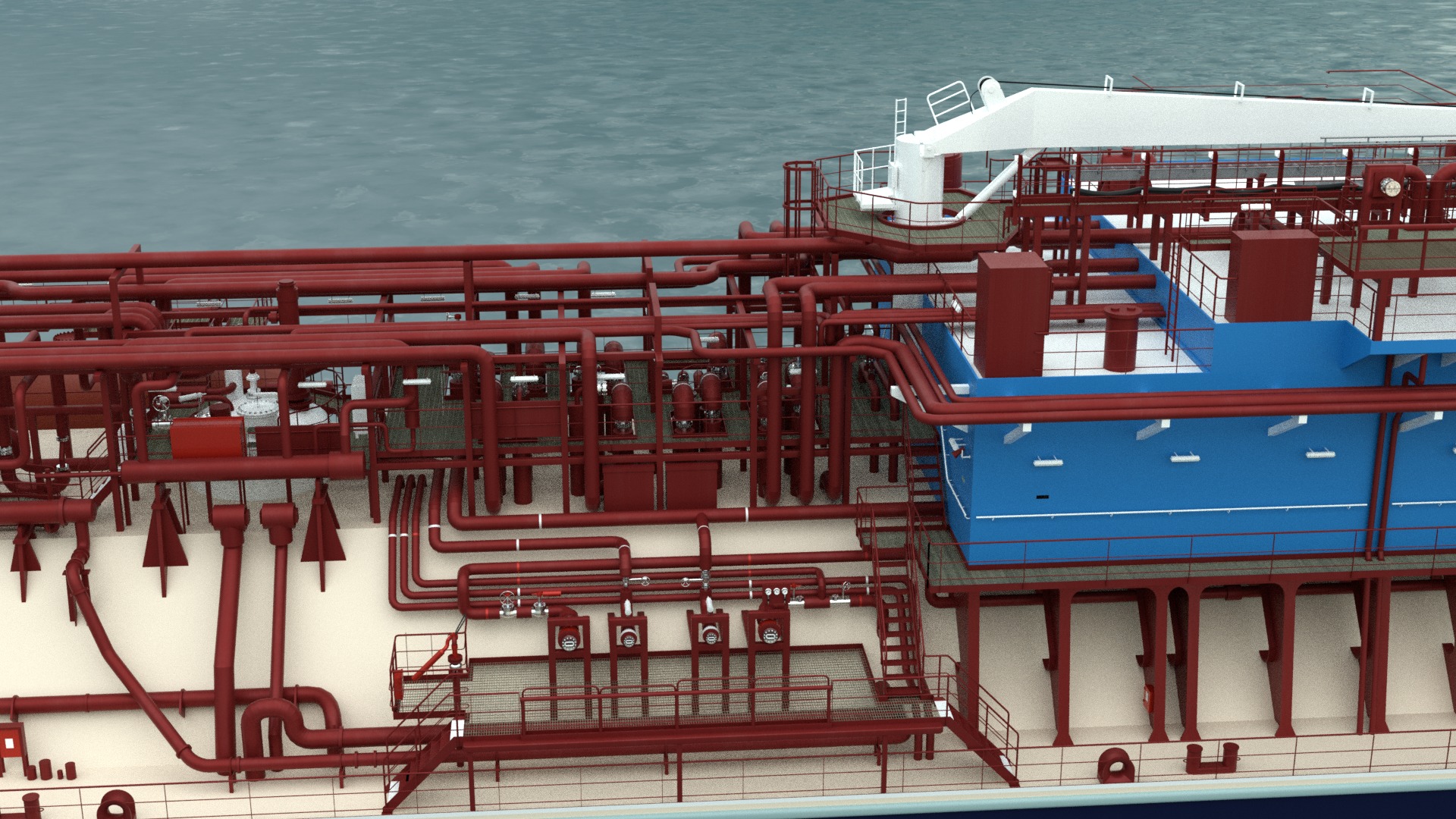 High Quality Ship Model Industrial Vessel Model by Designtrix 3D model_3