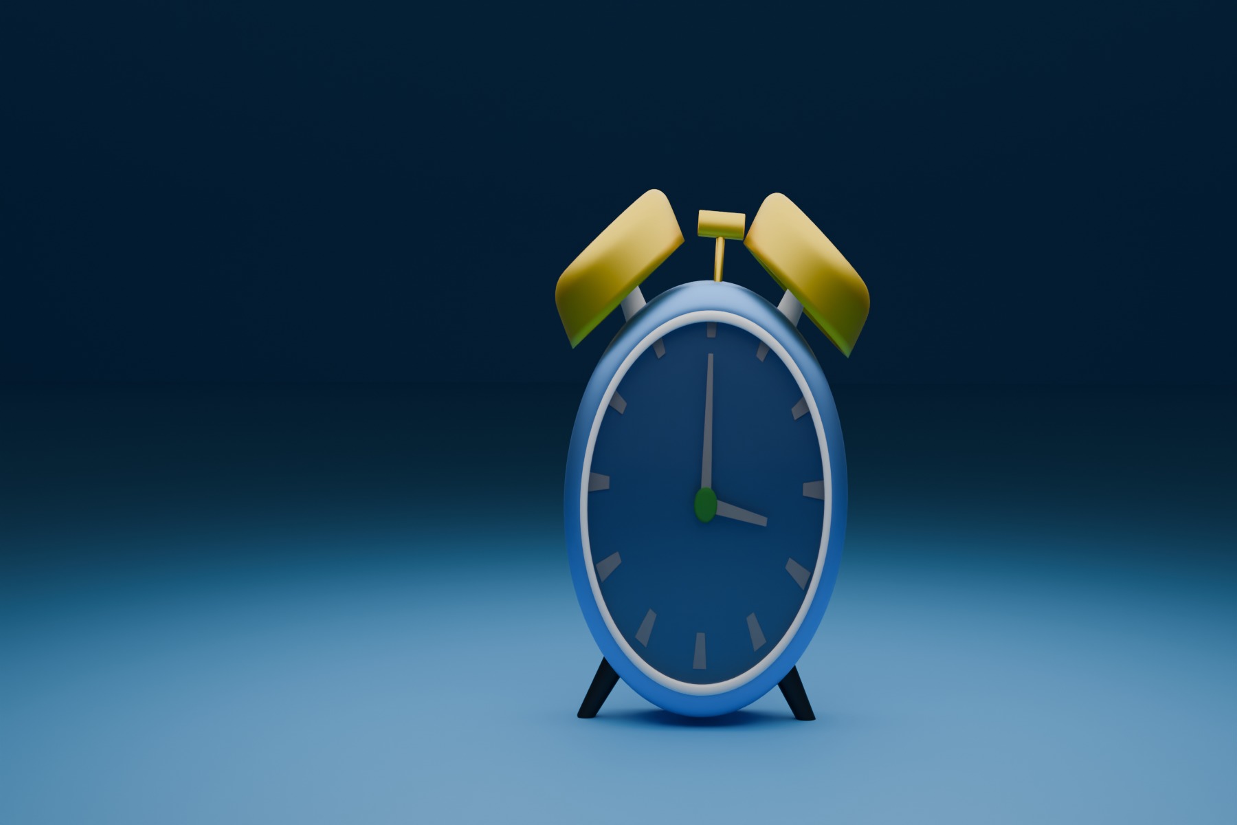 hour timer alarm 3D model_8