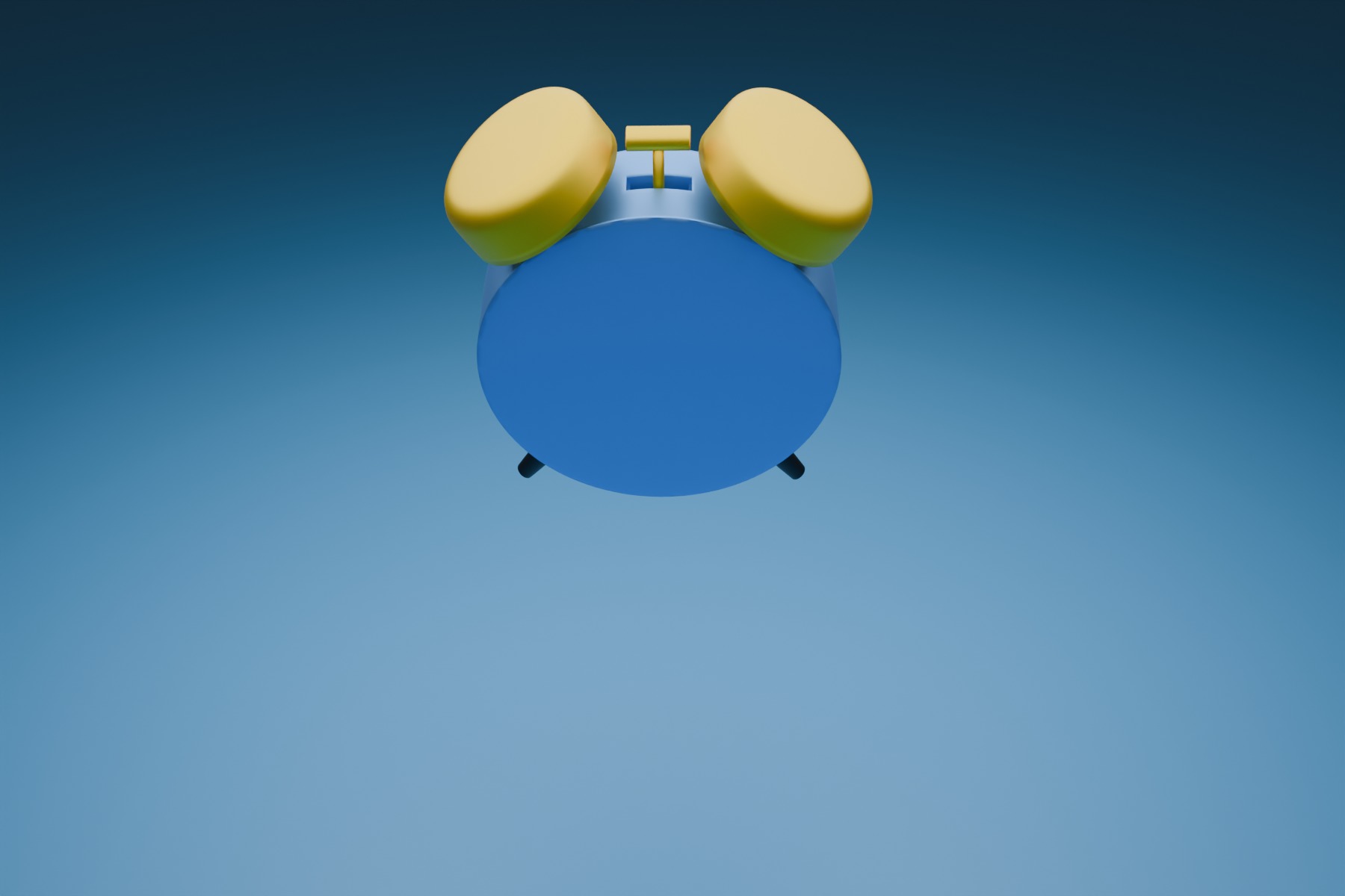 hour timer alarm 3D model_3