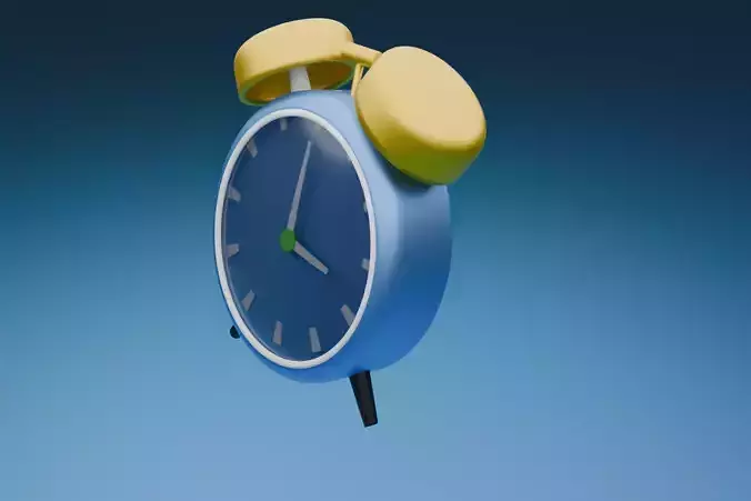 hour timer alarm 3D model
