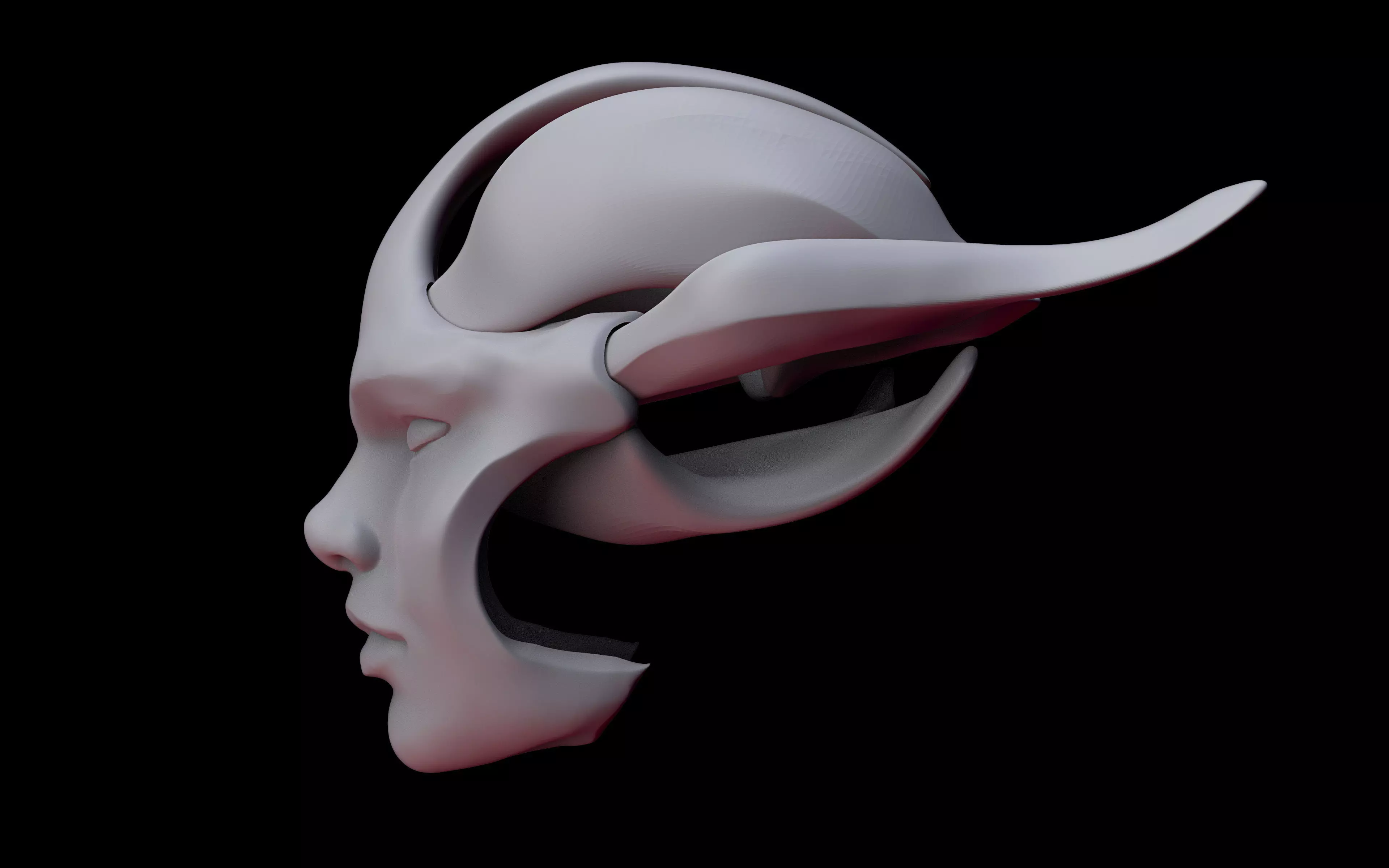Face Shell 3D print model_0