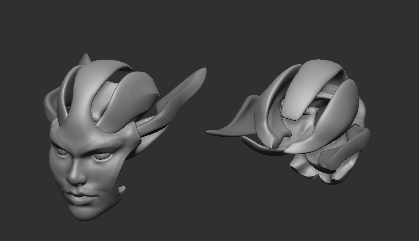 Face Shell 3D print model_6