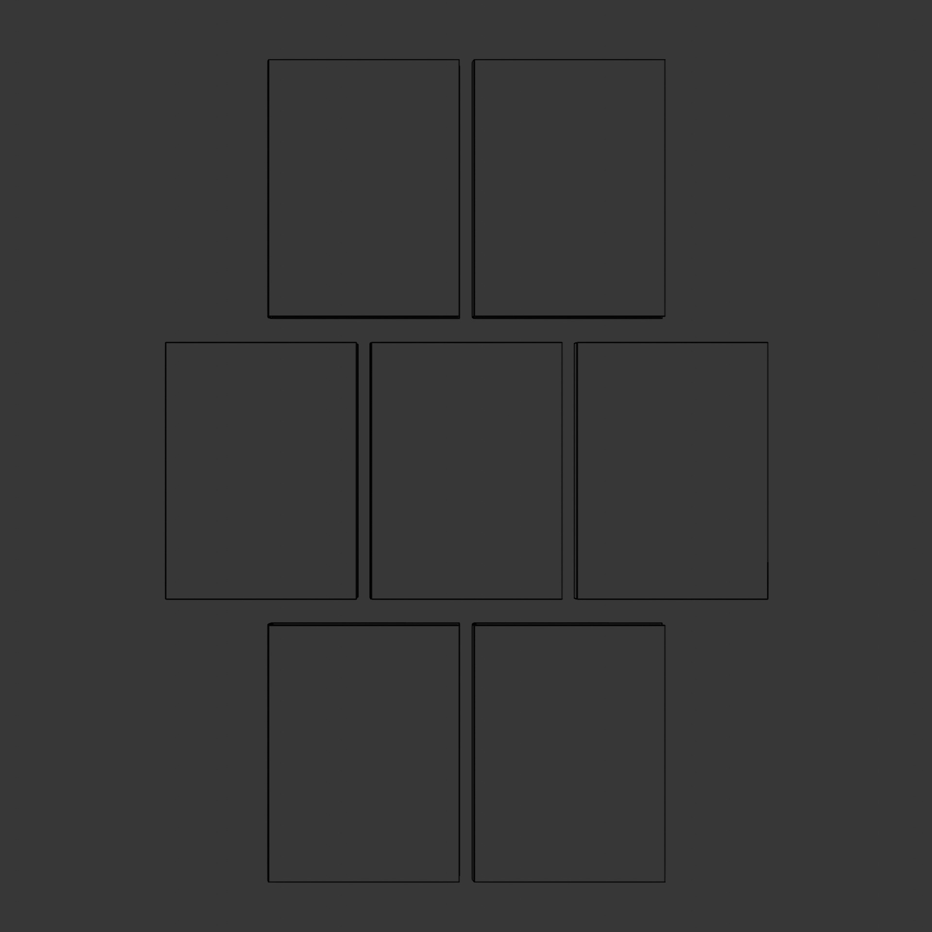 Set of Books Low-poly 3D model_8