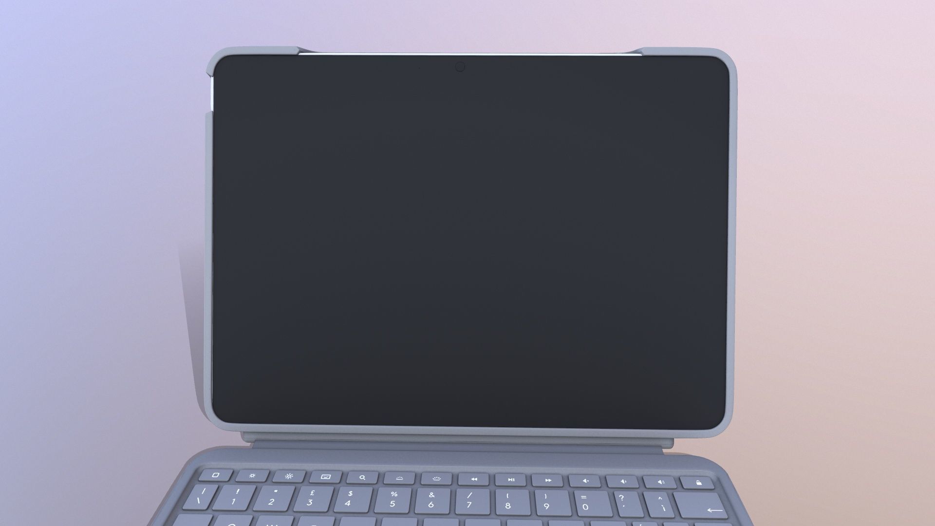 Logitech Tablet 3D model_11