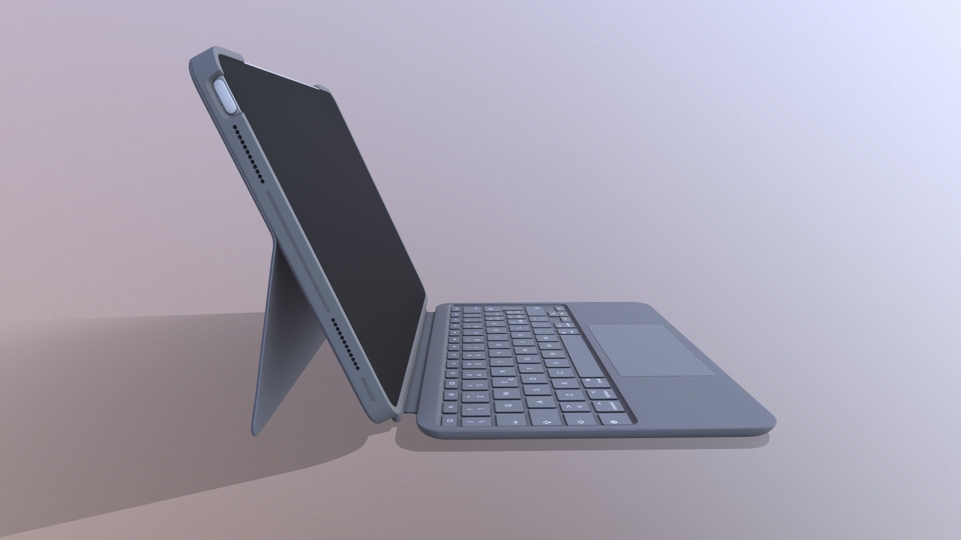 Logitech Tablet 3D model_3