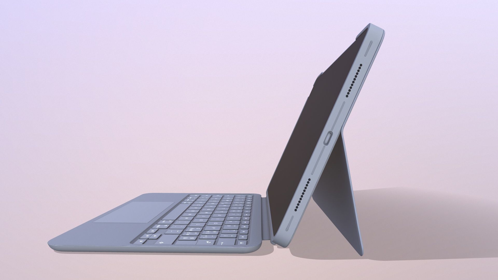 Logitech Tablet 3D model_8