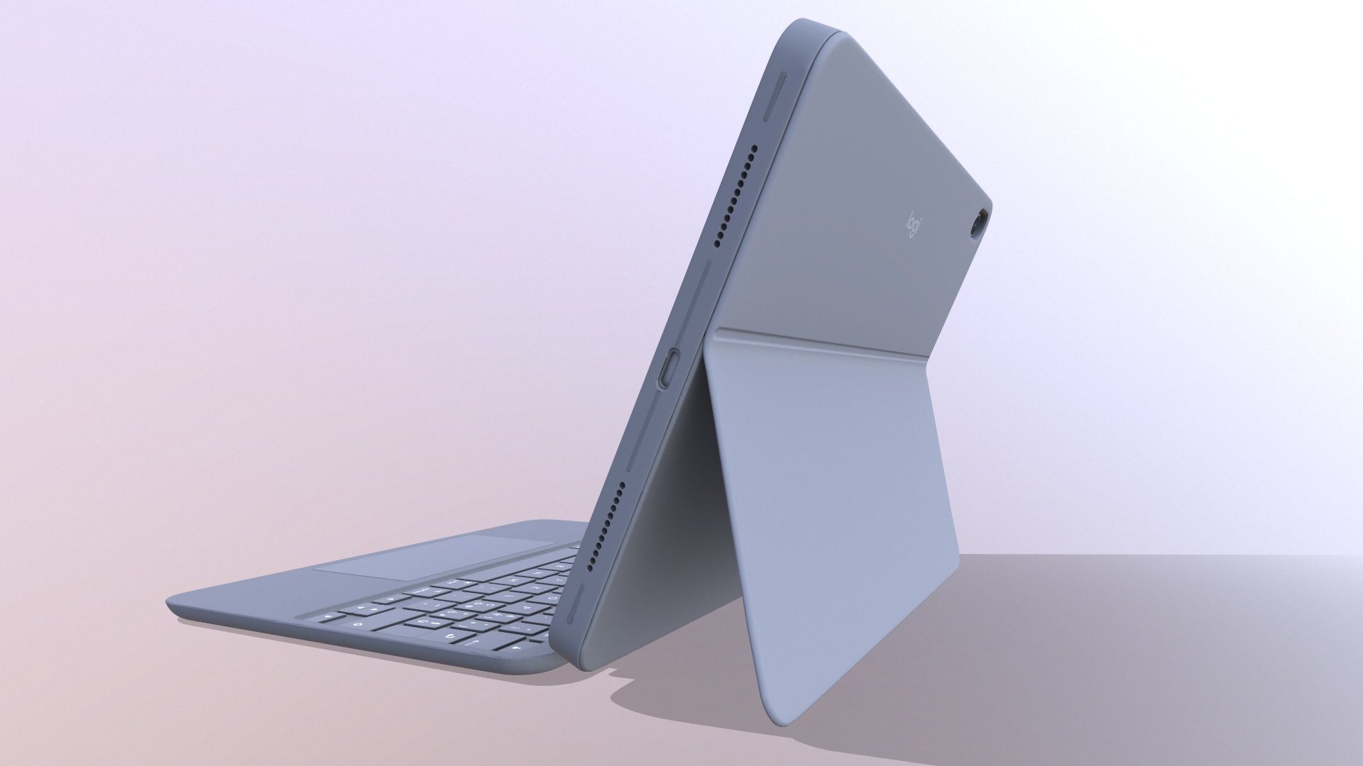 Logitech Tablet 3D model_7