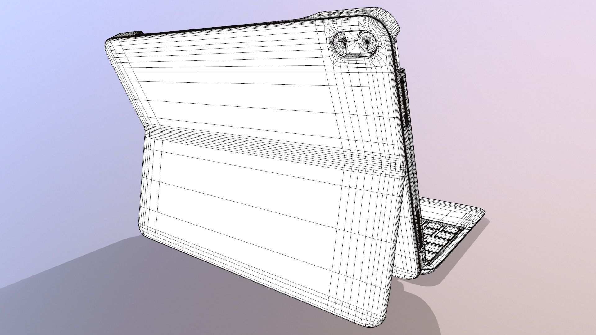 Logitech Tablet 3D model_18