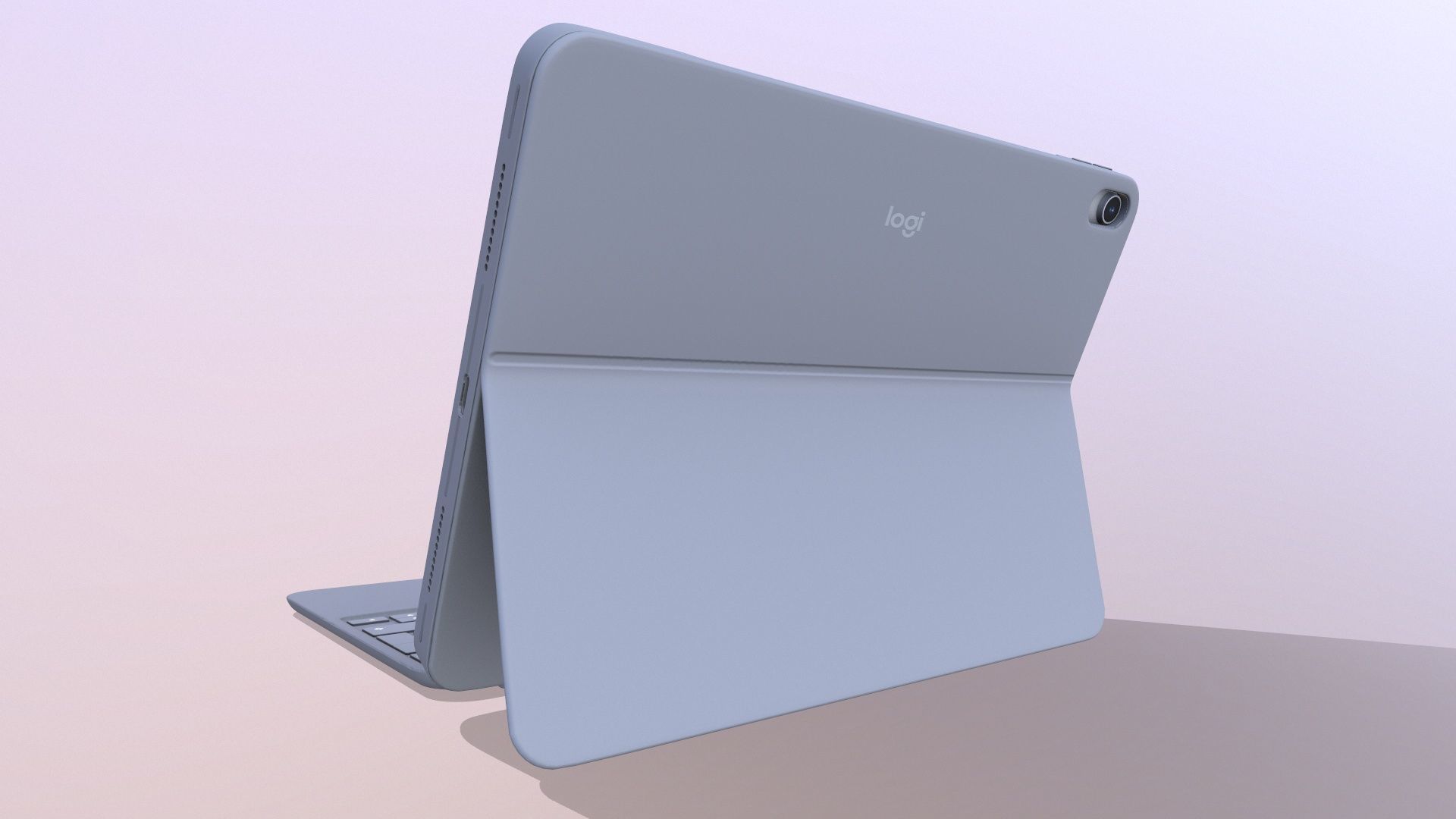 Logitech Tablet 3D model_6