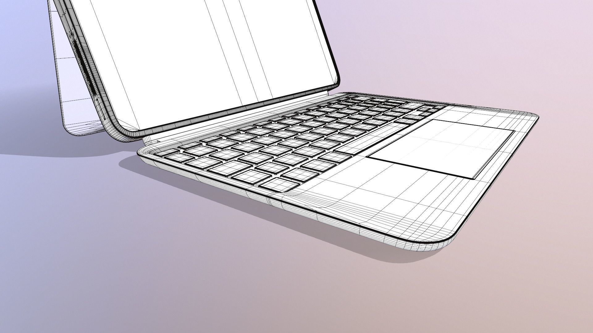 Logitech Tablet 3D model_15