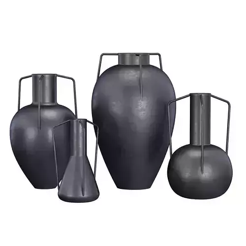 Modern Metal Vase