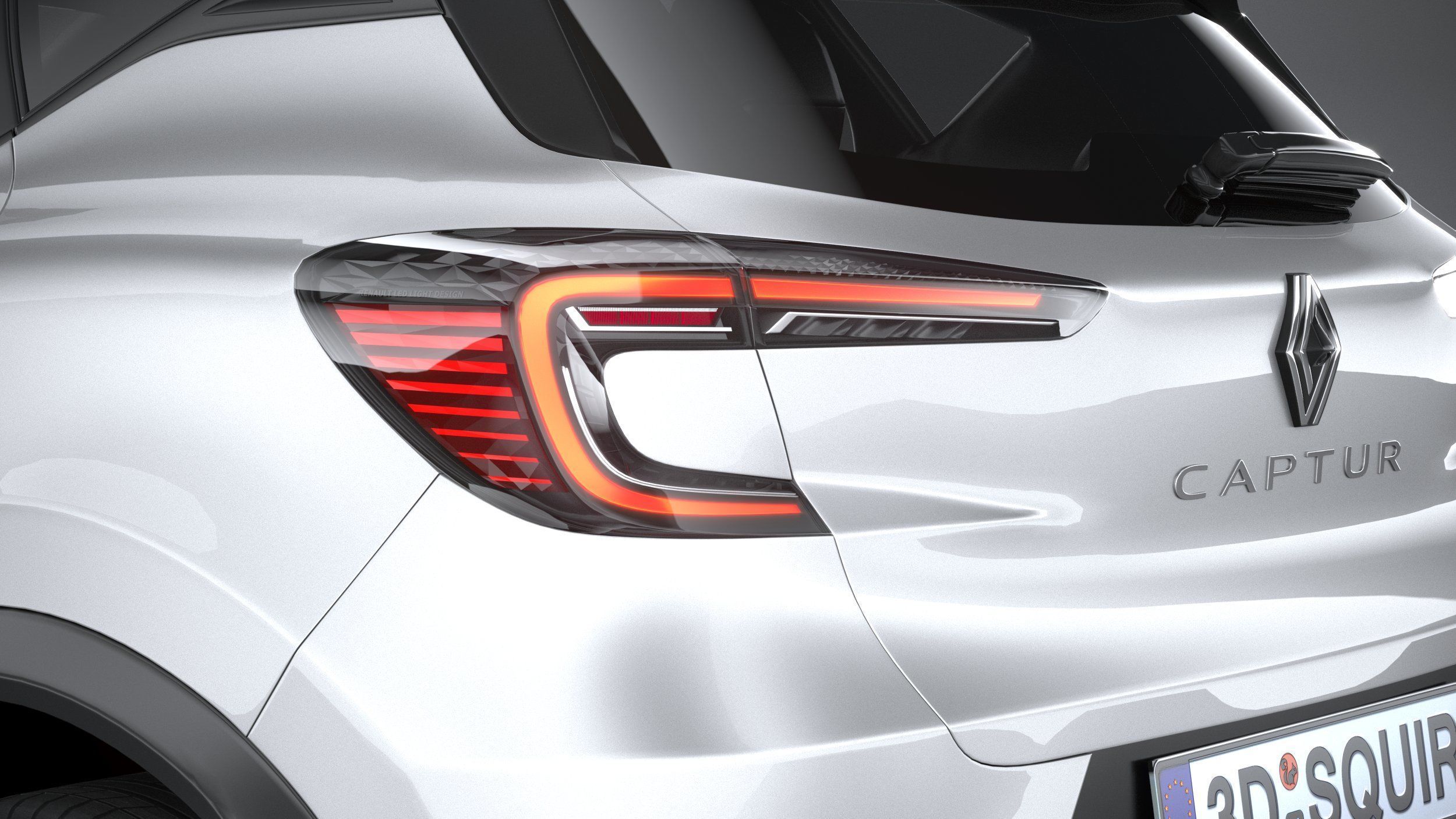 Renault Captur 2025 3D model_15
