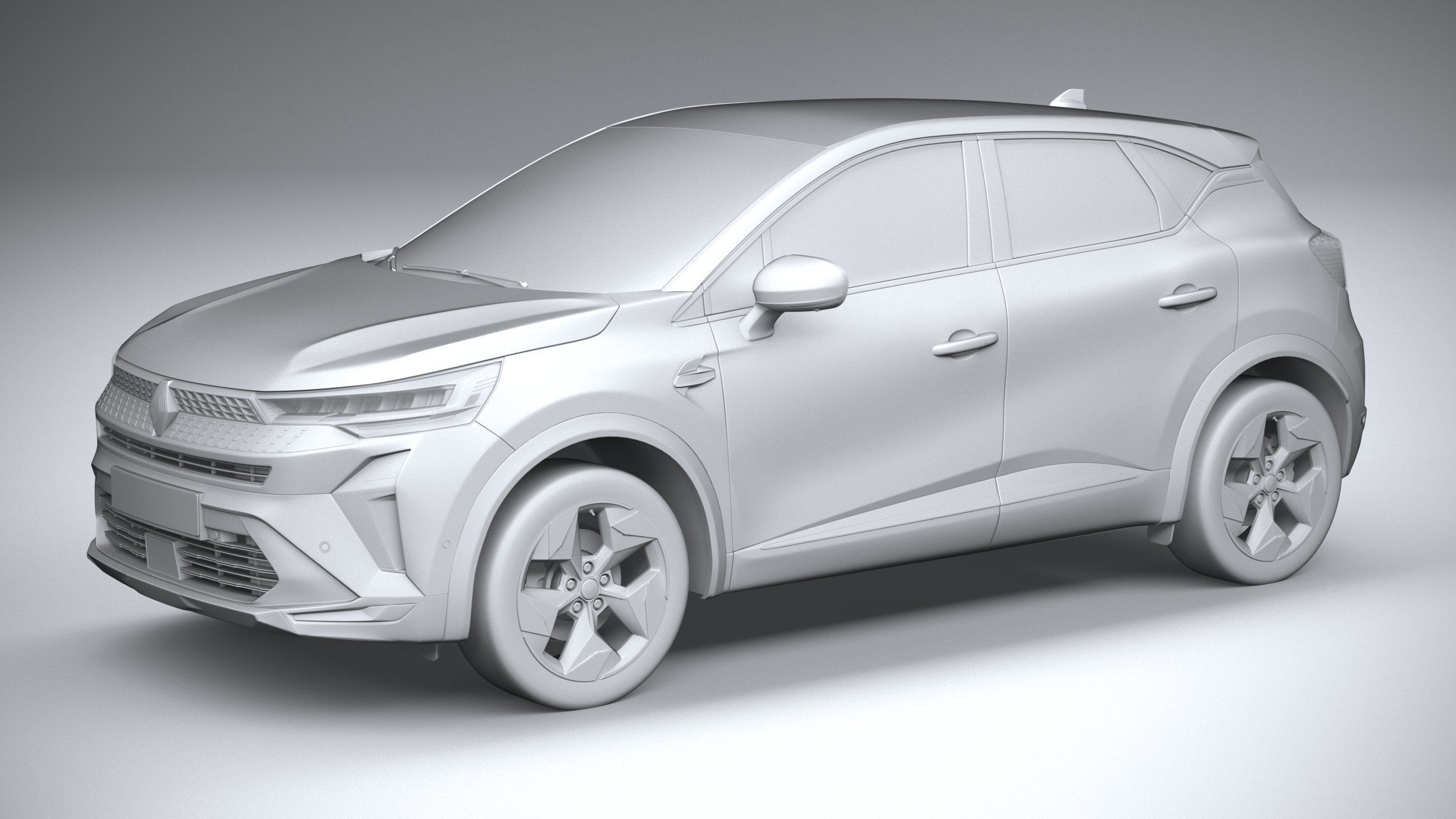 Renault Captur 2025 3D model_19