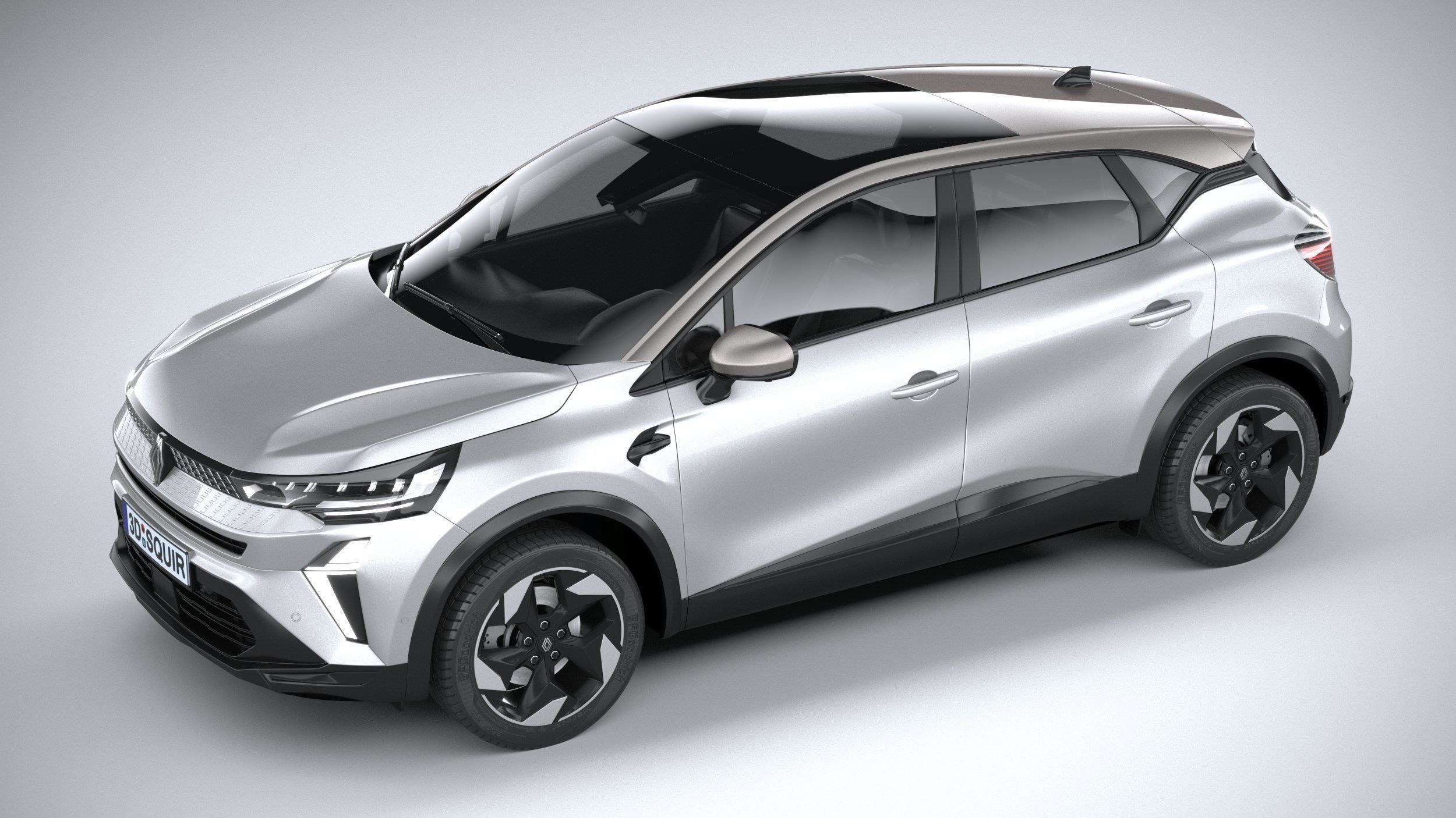 Renault Captur 2025 3D model_7