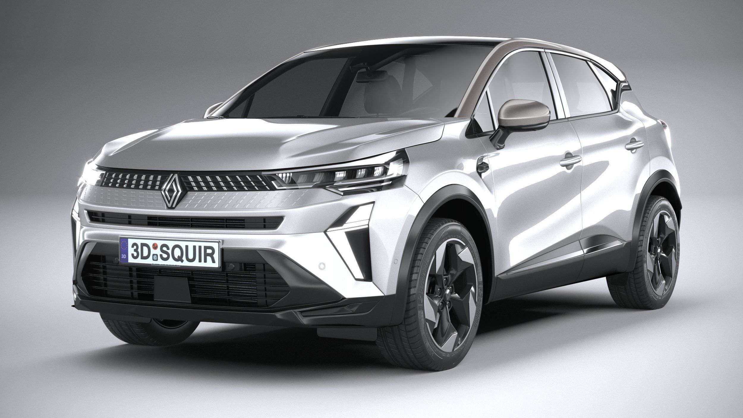 Renault Captur 2025 3D model_2