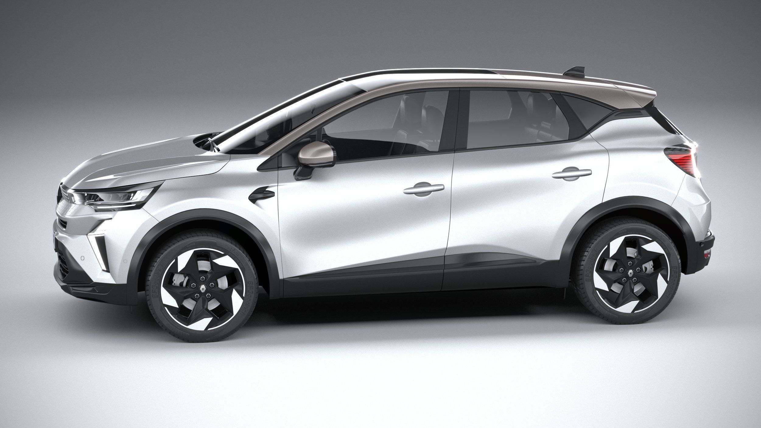 Renault Captur 2025 3D model_8