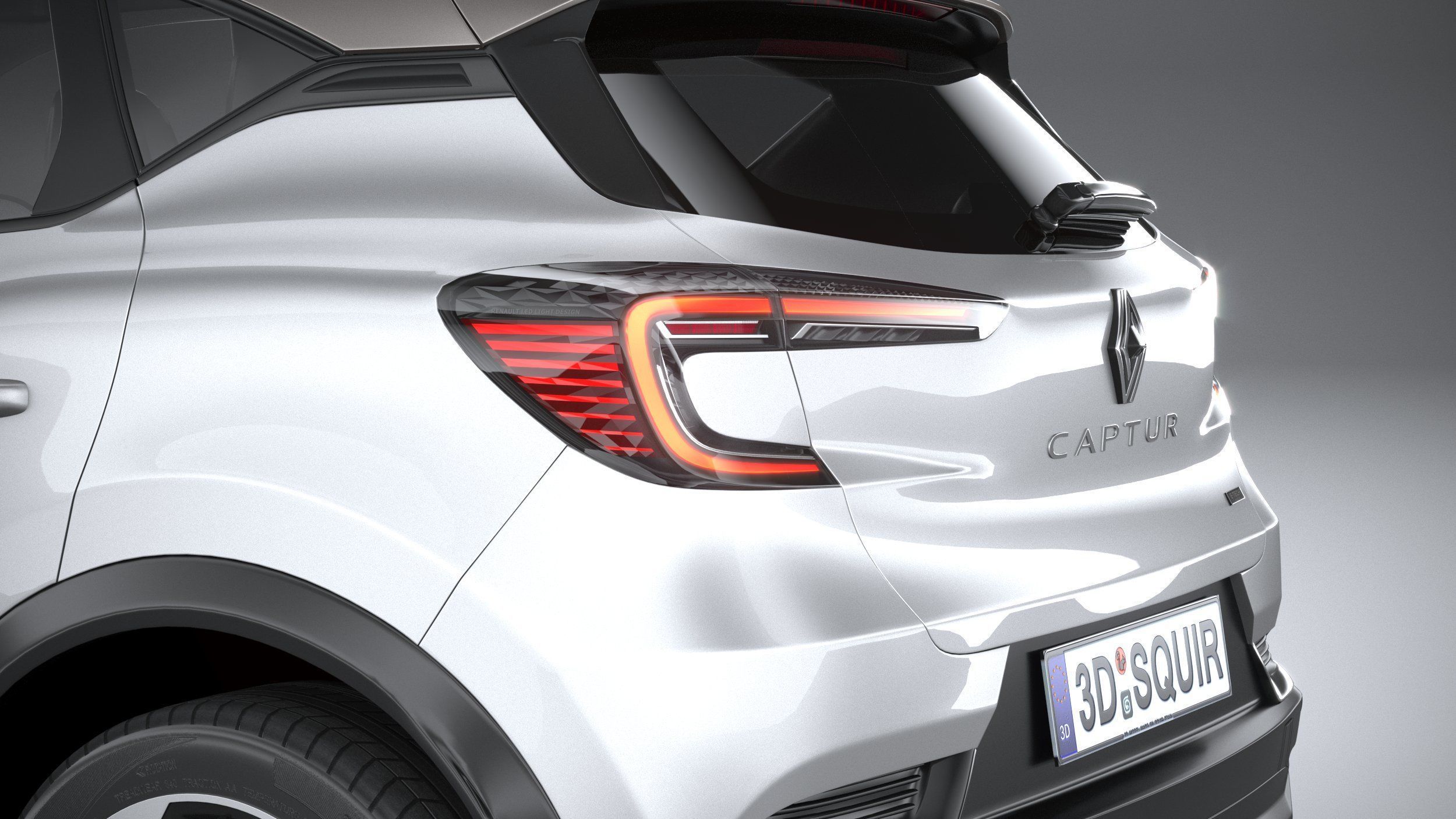 Renault Captur 2025 3D model_6