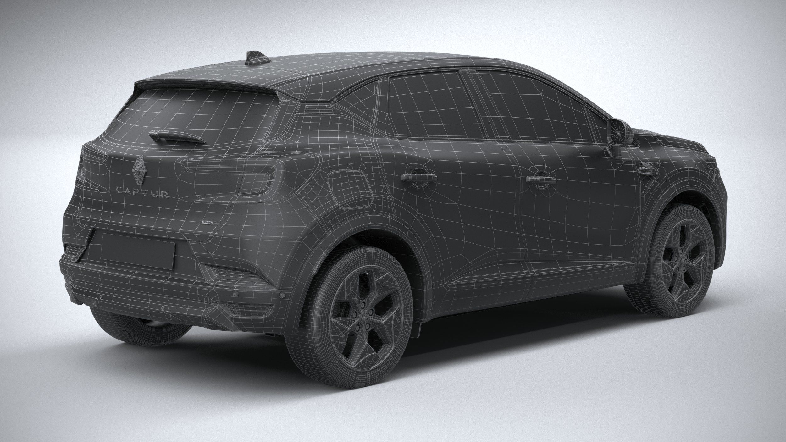 Renault Captur 2025 3D model_29