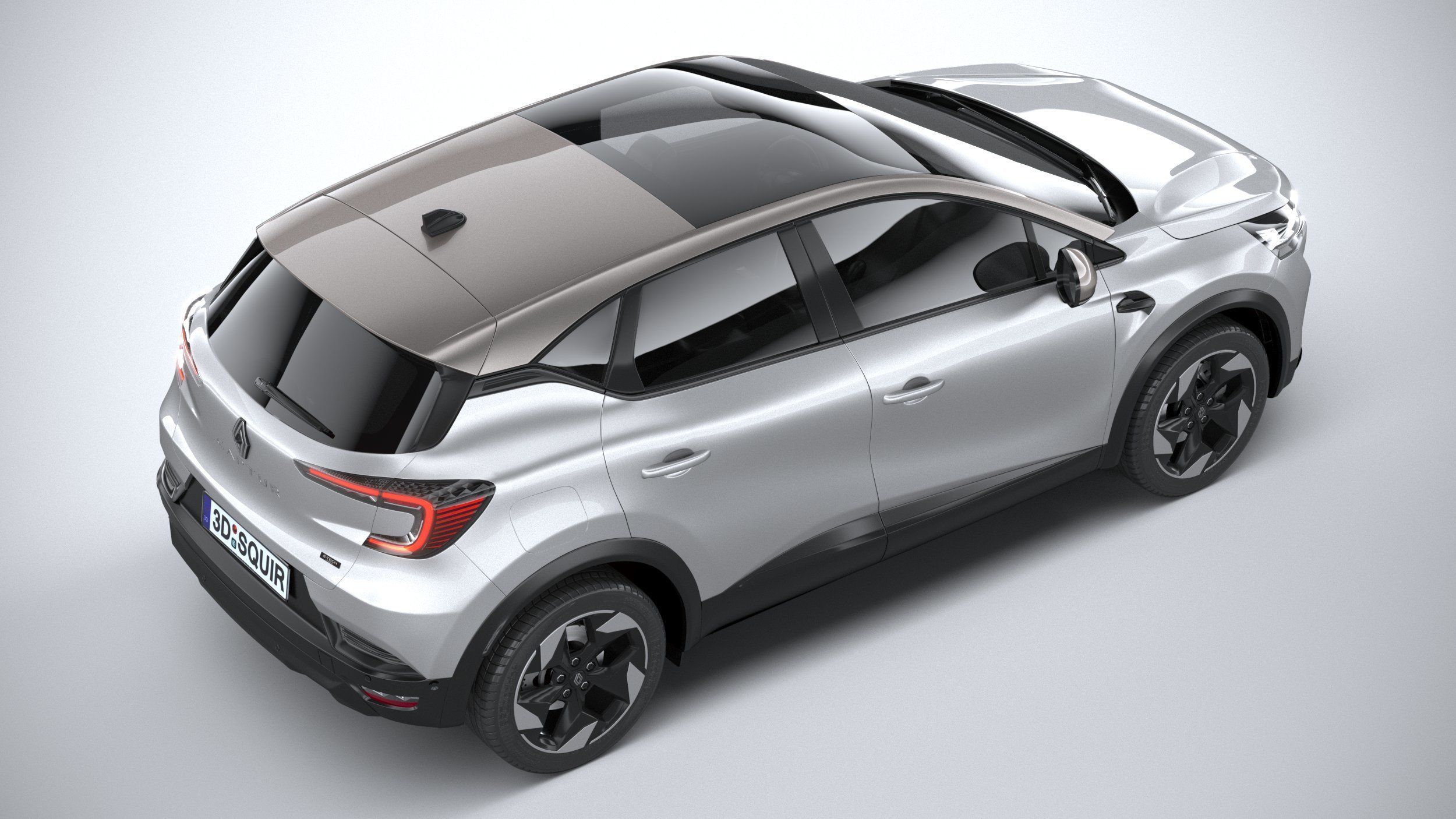 Renault Captur 2025 3D model_10