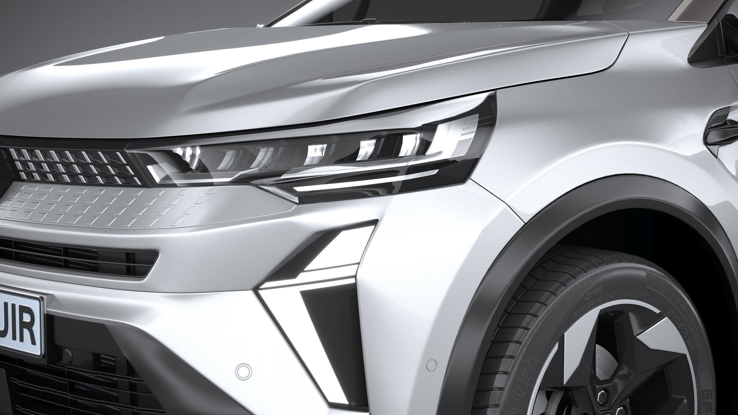 Renault Captur 2025 3D model_14