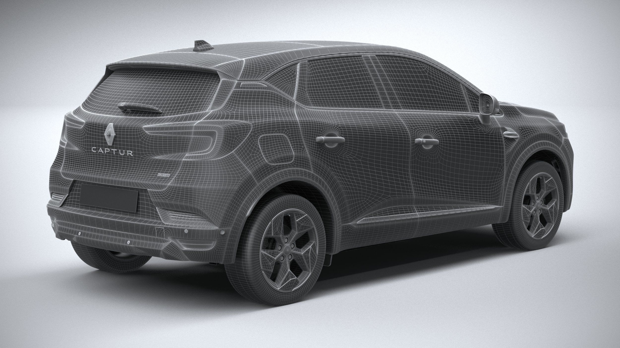 Renault Captur 2025 3D model_27