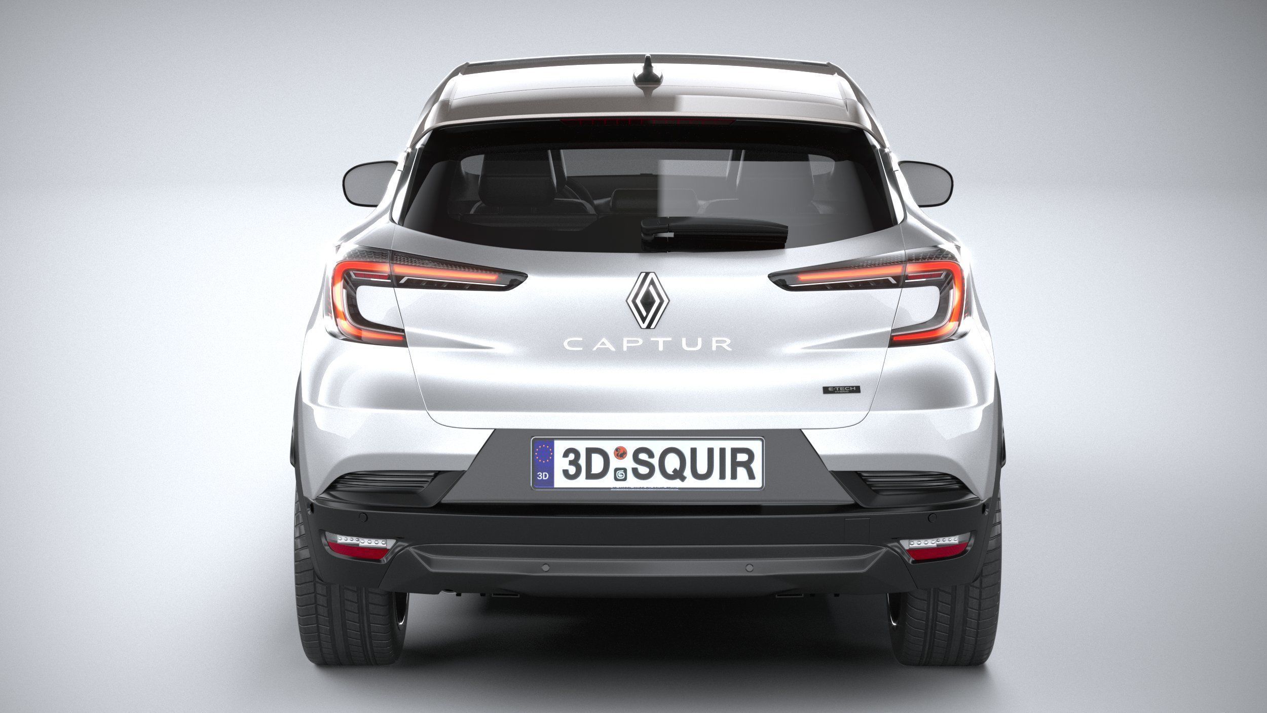 Renault Captur 2025 3D model_4