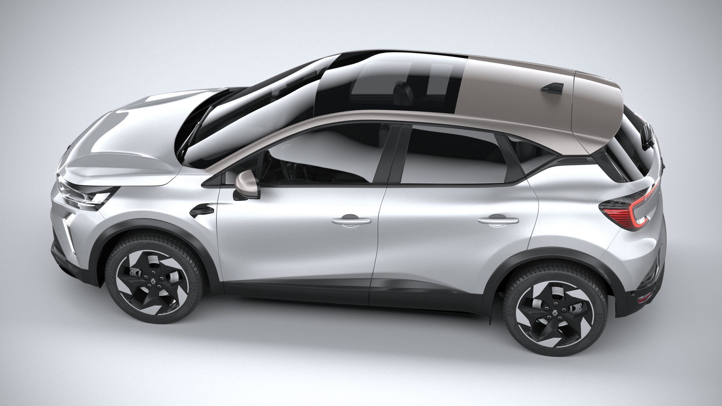 Renault Captur 2025 3D model_9