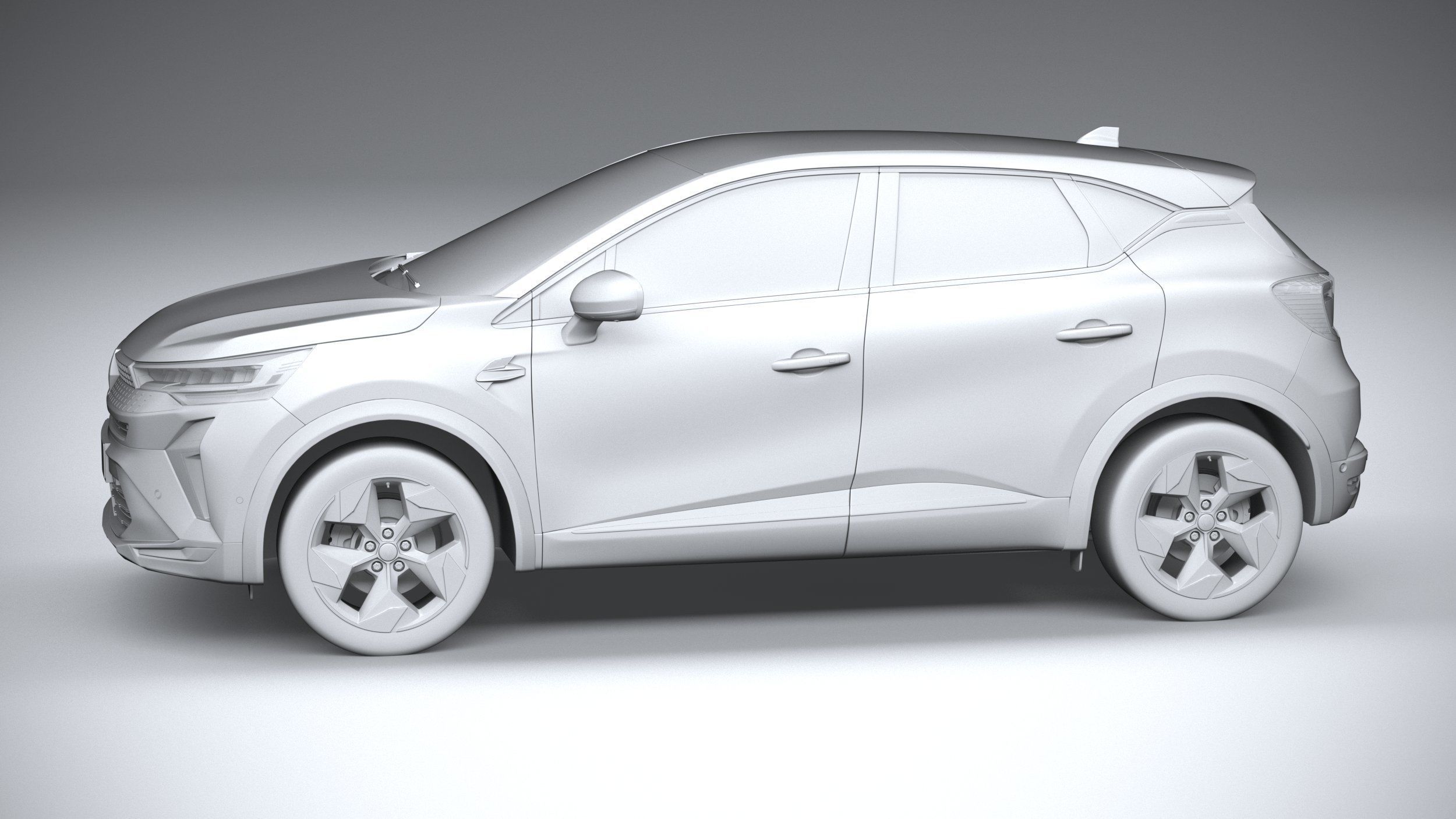 Renault Captur 2025 3D model_22