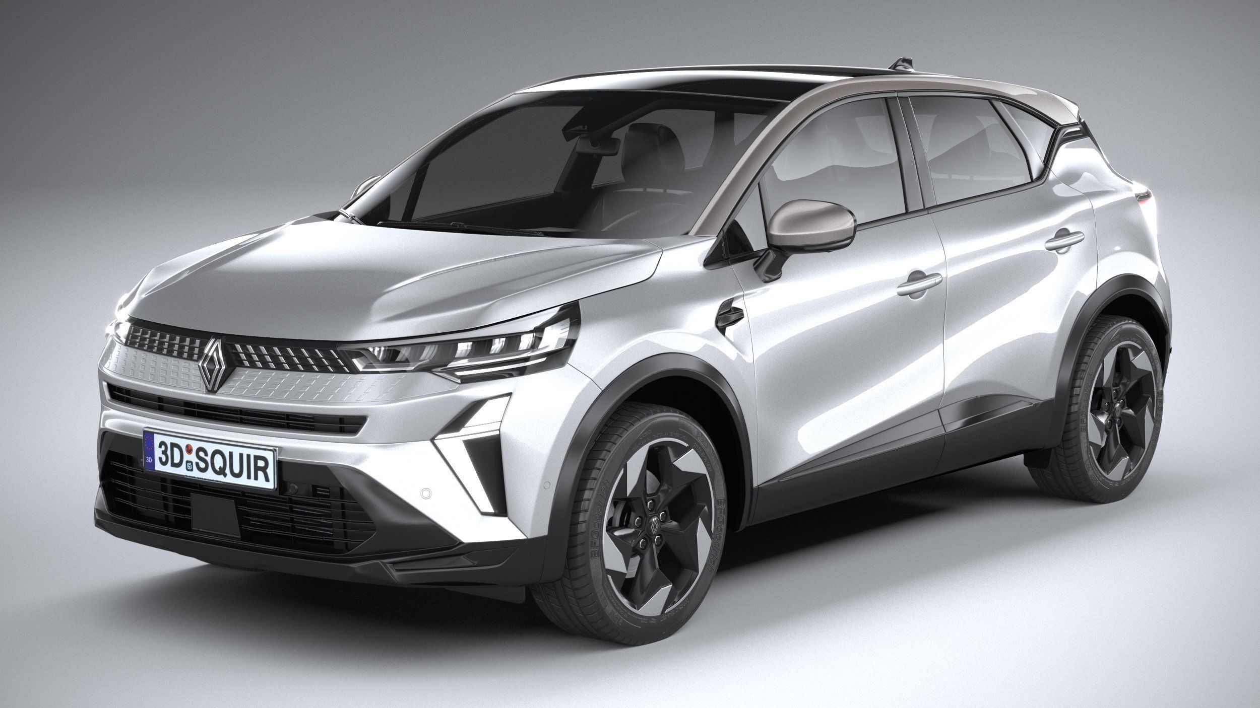 Renault Captur 2025 3D model_1