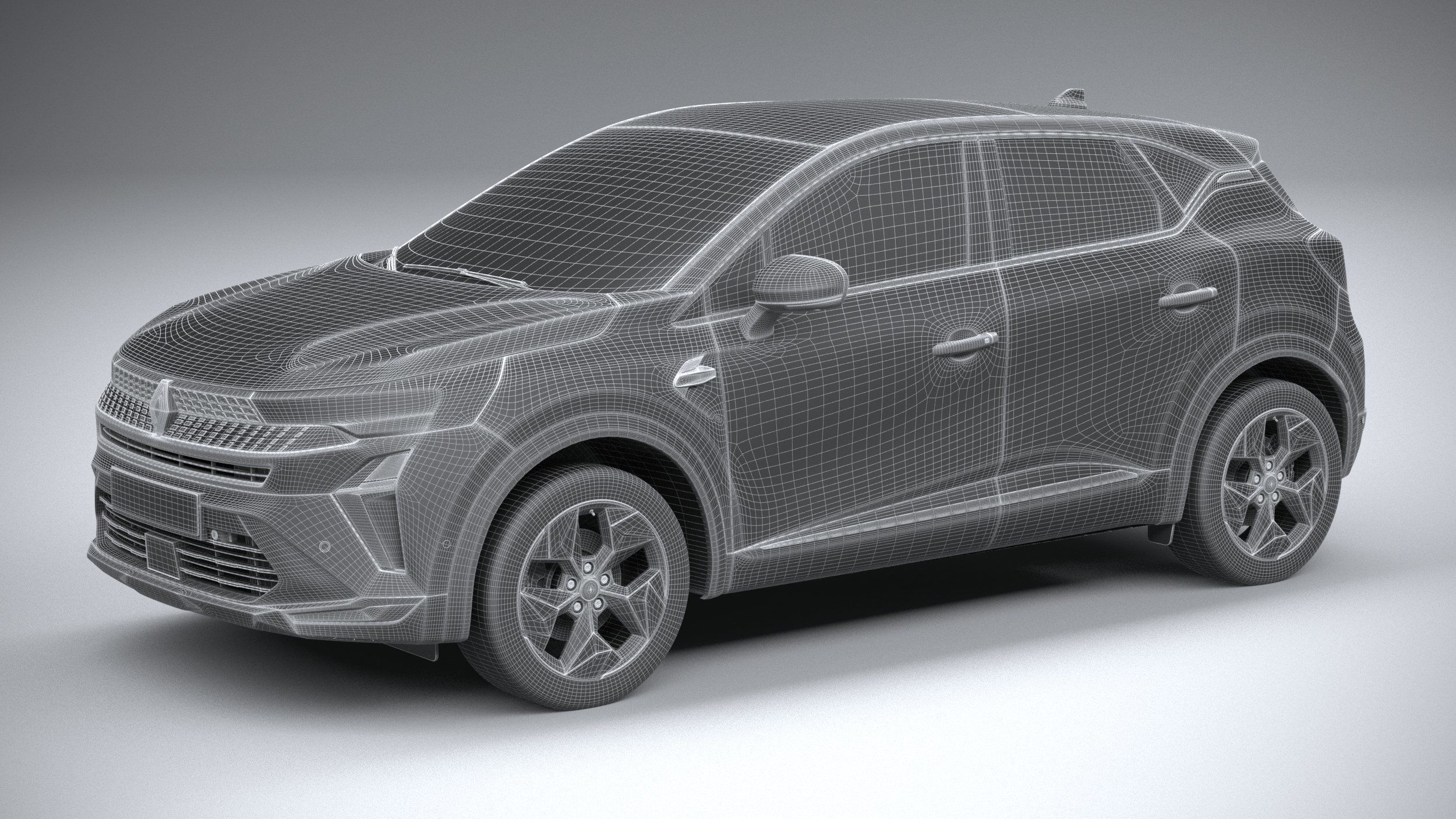 Renault Captur 2025 3D model_26